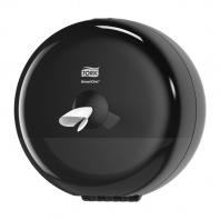 Диспенсер для туалетной бумаги в мини- рулонах черный Tork SmartOne 681008